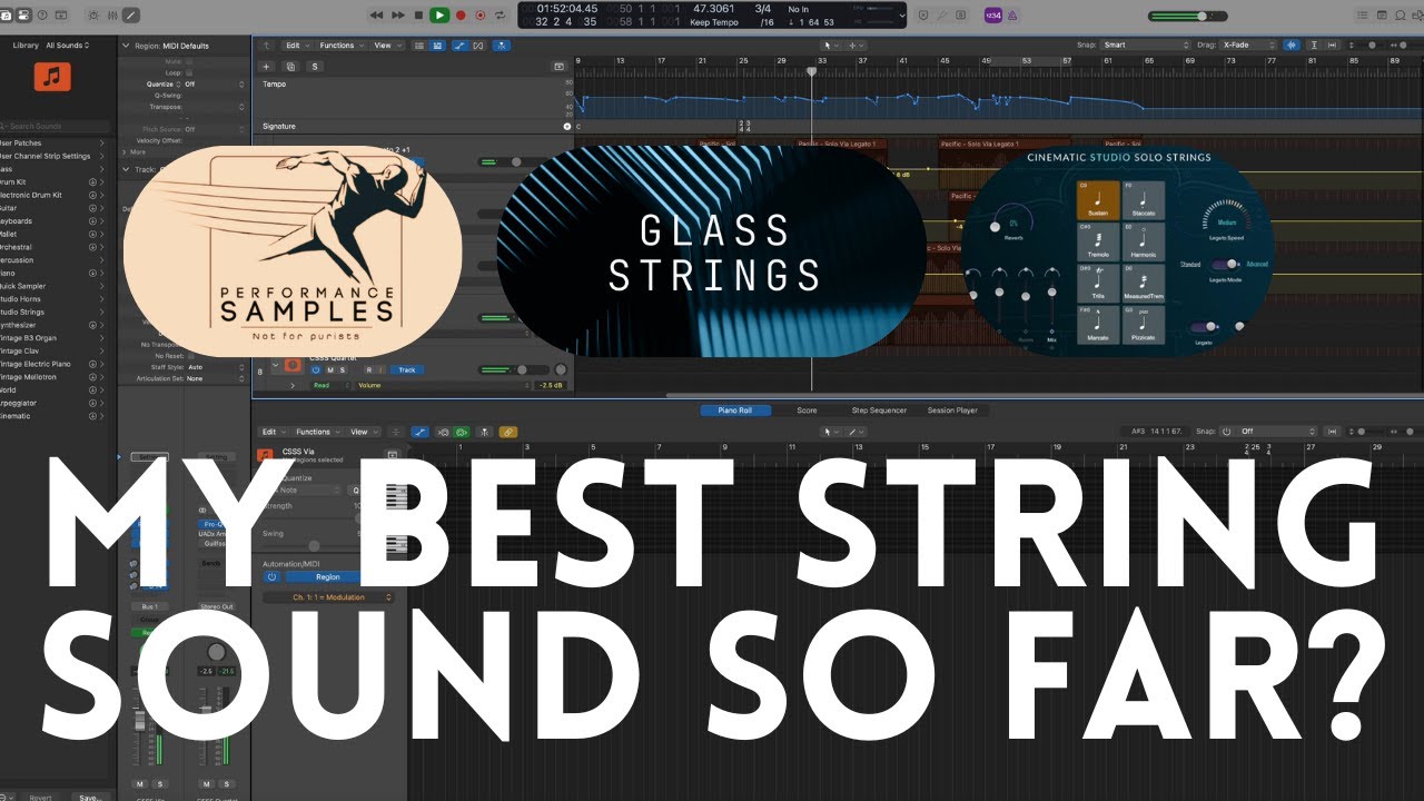Лучший звук струнных инструментов в 2024 году? Cinematic Studio Strings/Performance Samples/Crow ...