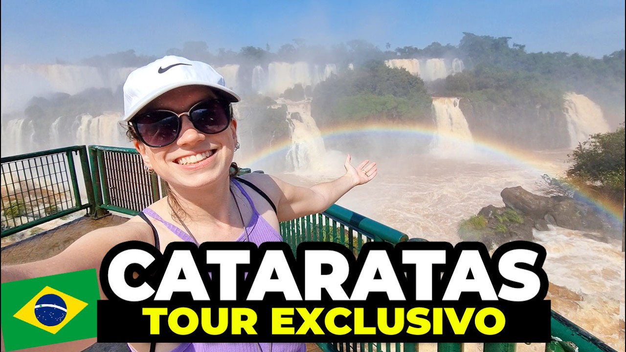 NÃO IMAGINAVA QUE ERA ASSIM! VI O AMANHECER NAS CATARATAS DO IGUAÇU + PARQUE DAS AVES