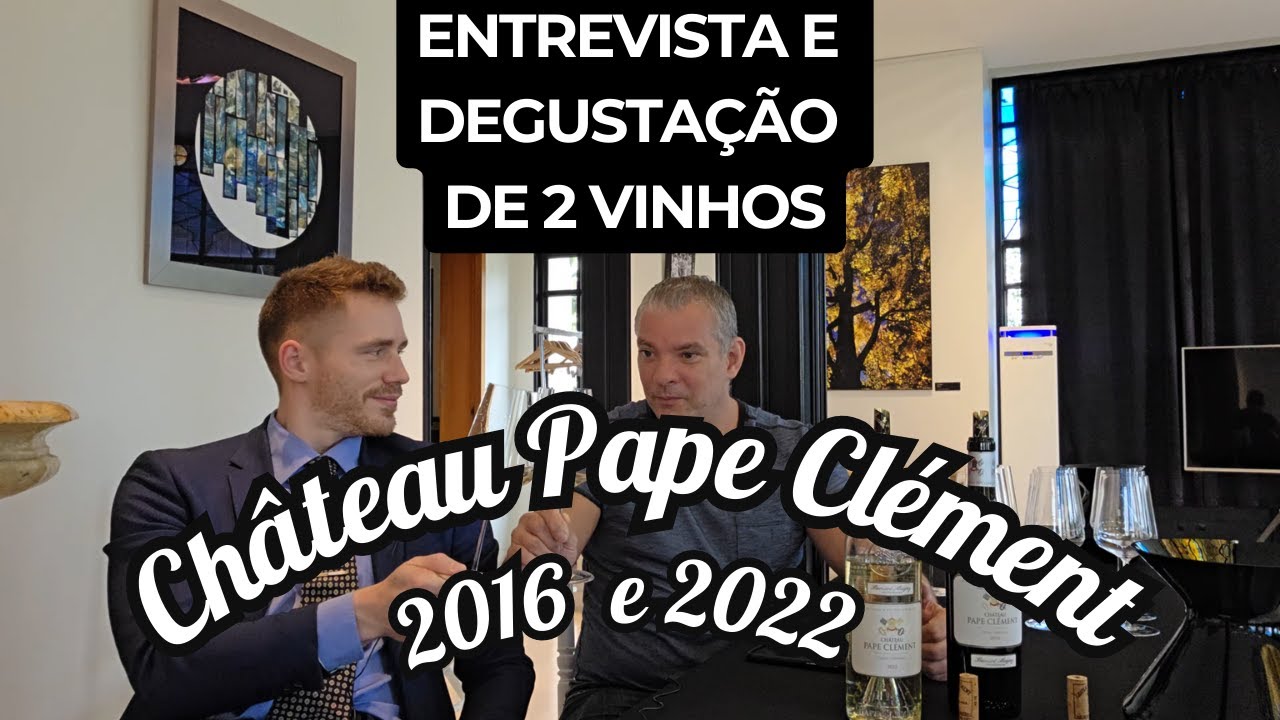 #0667 - Vinhos Château Pape Clément Rouge 2016 e Château Pape Clément Blanc 2022 #vinho #vino #wine