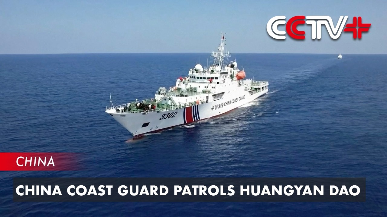 China Coast Guard Patrols Huangyan Dao