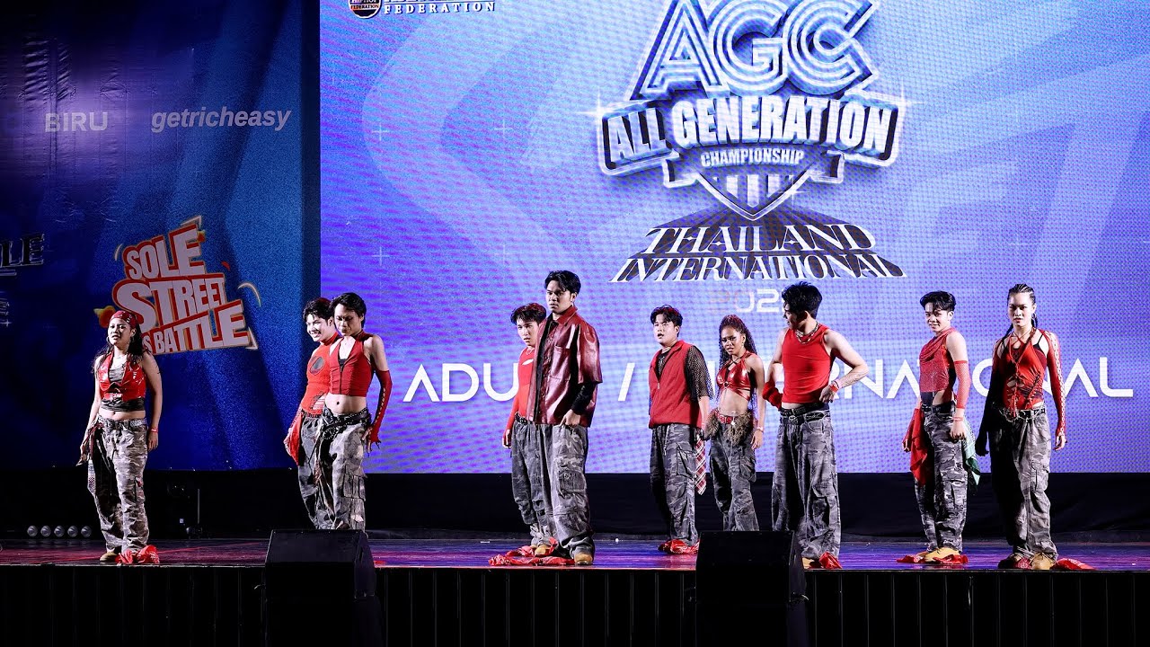 X TEAM @ AGC Thailand/International 2025 (Street Division / Adult) | 251016