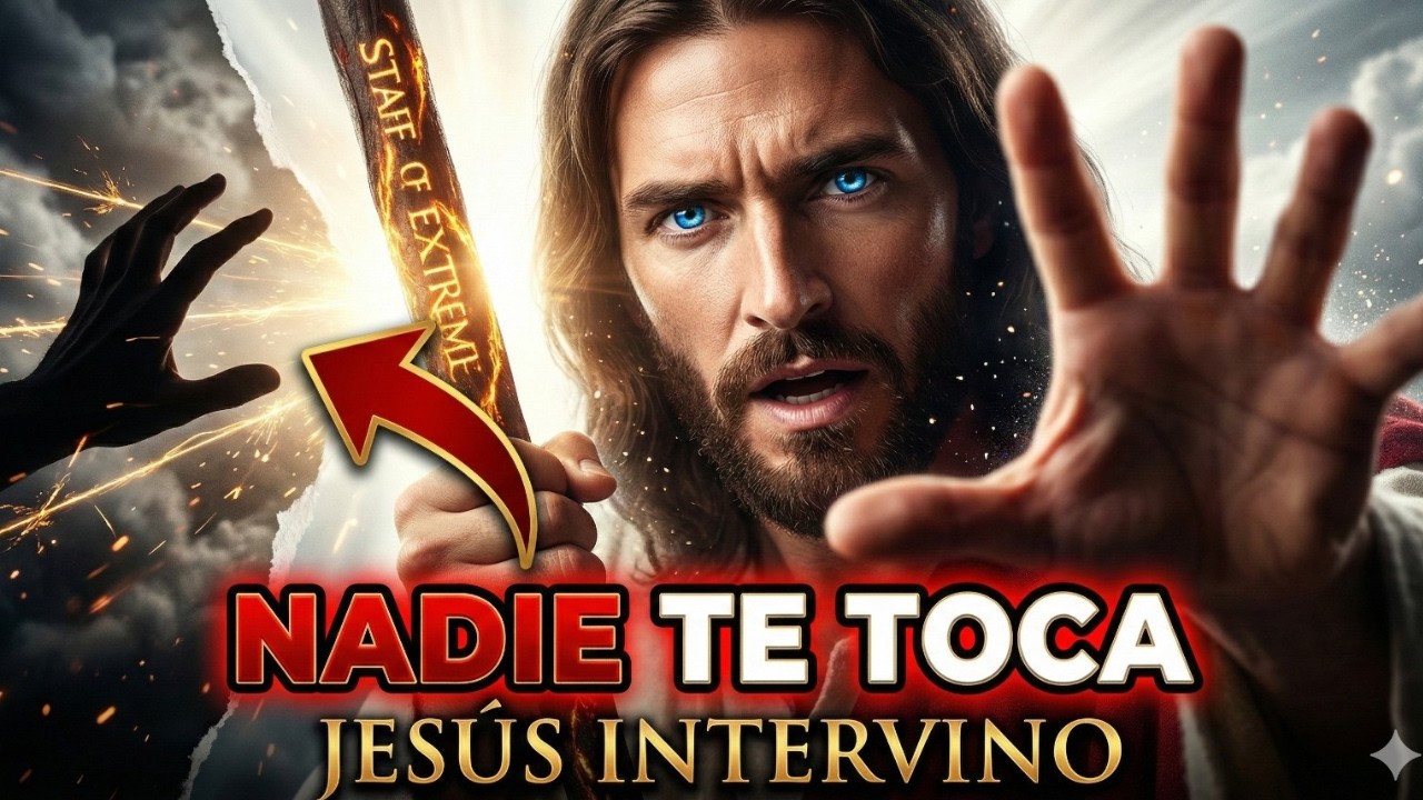 🙏JESÚS PARALIZÓ LA MANO QUE SE LEVANTÓ PARA TOCARTE