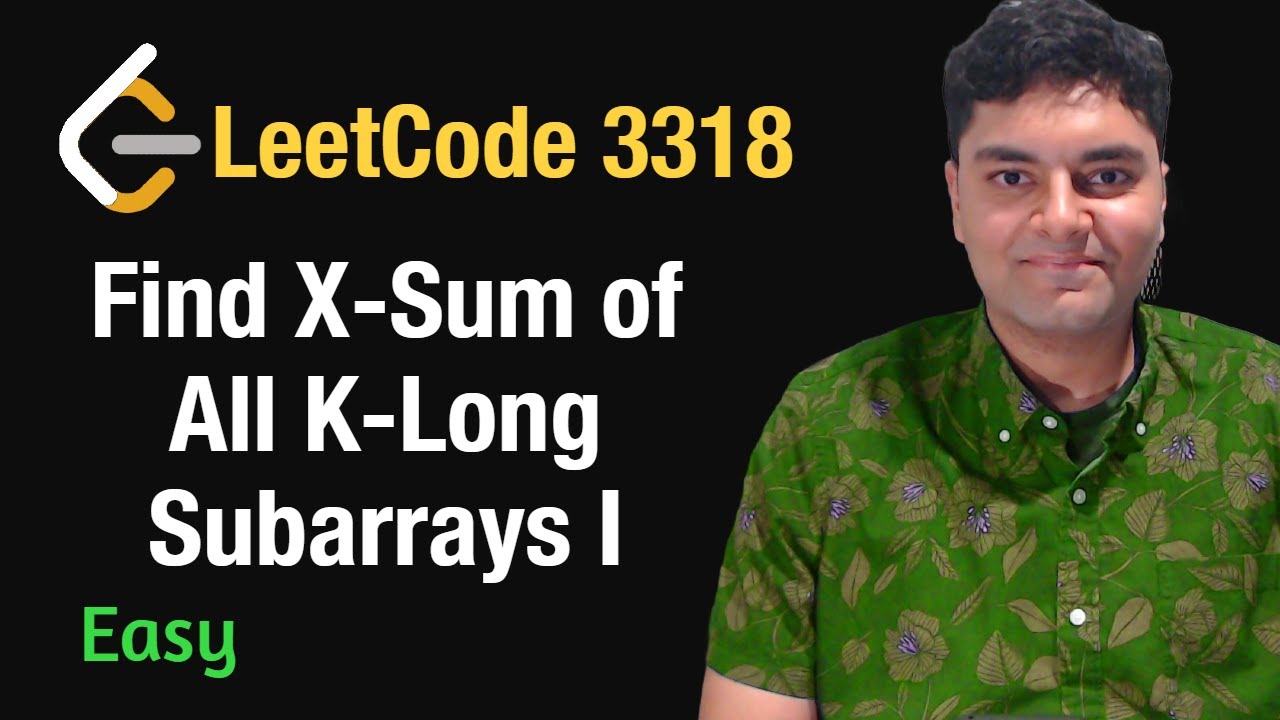 Найти X-сумму всех подмассивов длины K I — Leetcode 3318 Python