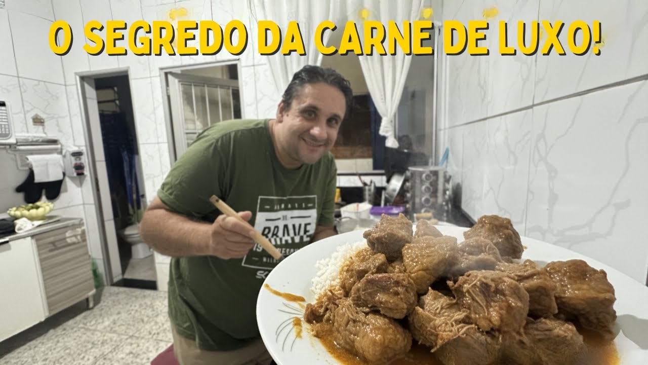 O SEGREDO QUE OS RESTAURANTES NÃO CONTAM PARA A CARNE COZIDA FICAR DESMANCHANDO!