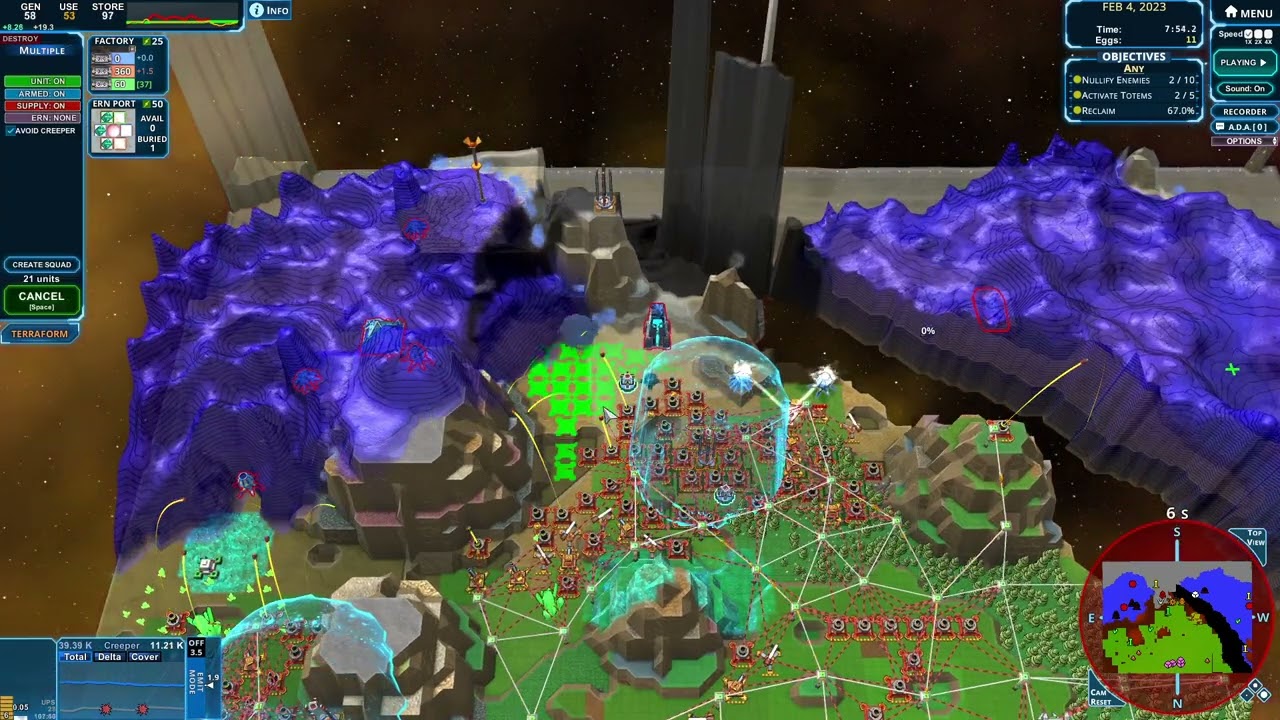 Chronom Creeper World 4. FEB 4 2023