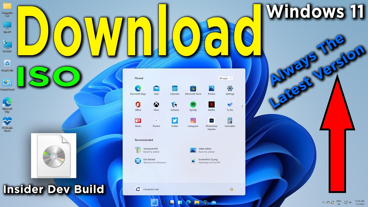 [Trick] How to download the newest Windows 11 ISO insider version image