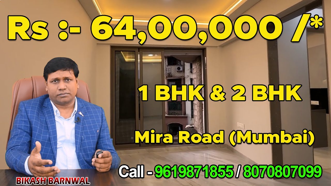 Actual Luxurious 1BHK &  2BHK Flat For Sale In Mira Road Mumbai 
