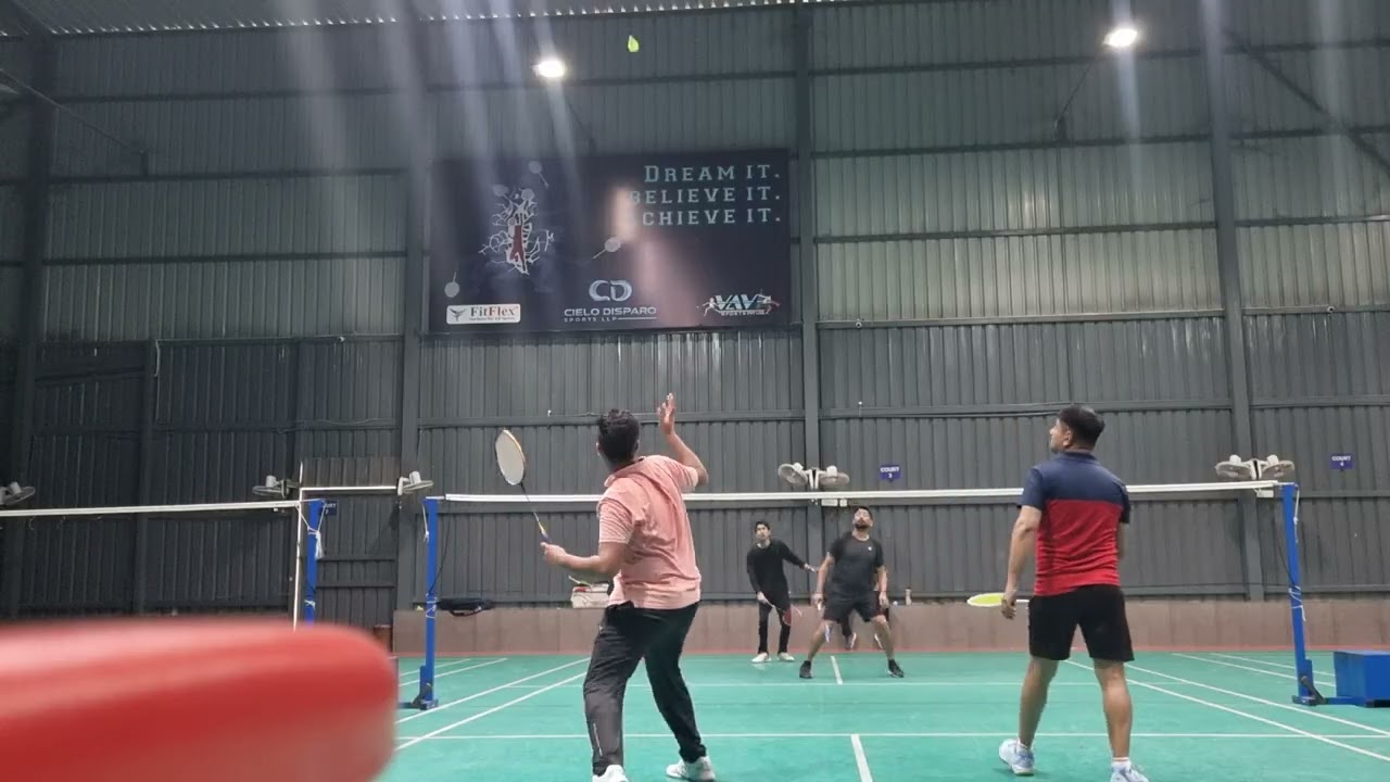 Latest Badminton Match in Delhi, India Doubles 2026 Abhinav Kashyap 