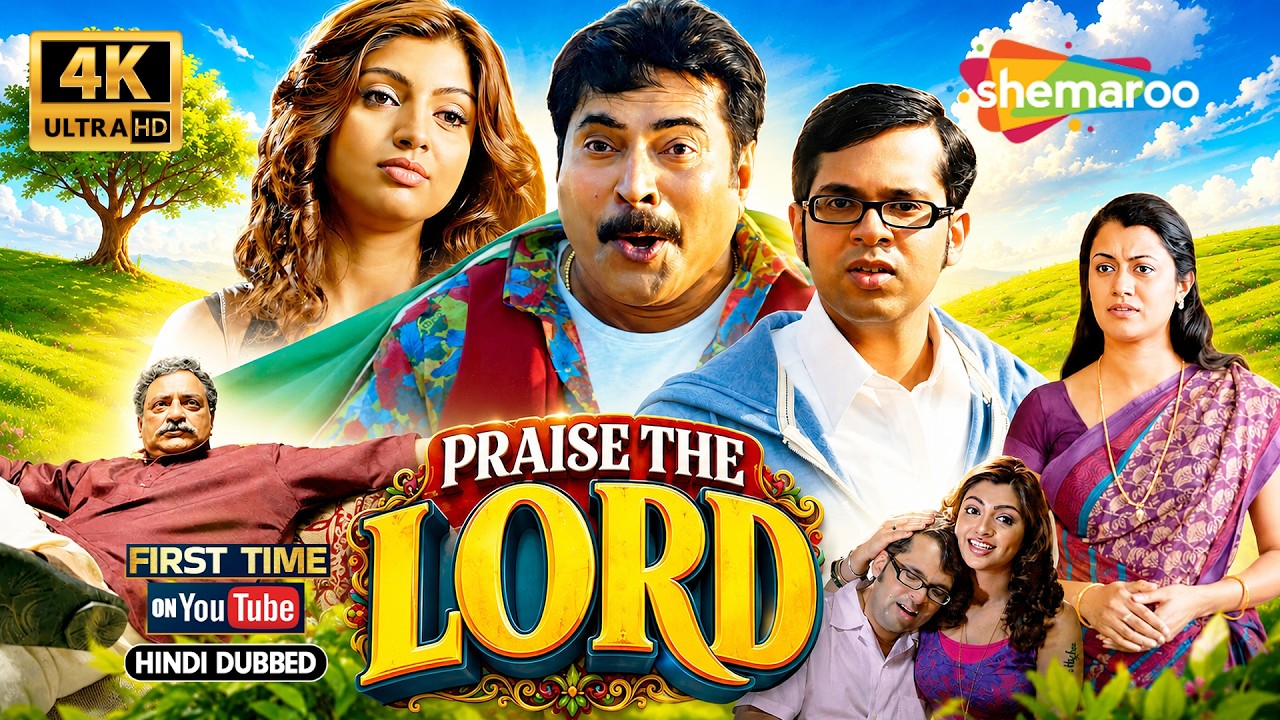 Mammootty's Praise The Lord | First Time Hindi Dubbed | Reenu Mathews, Mukesh | New South Movie 4K