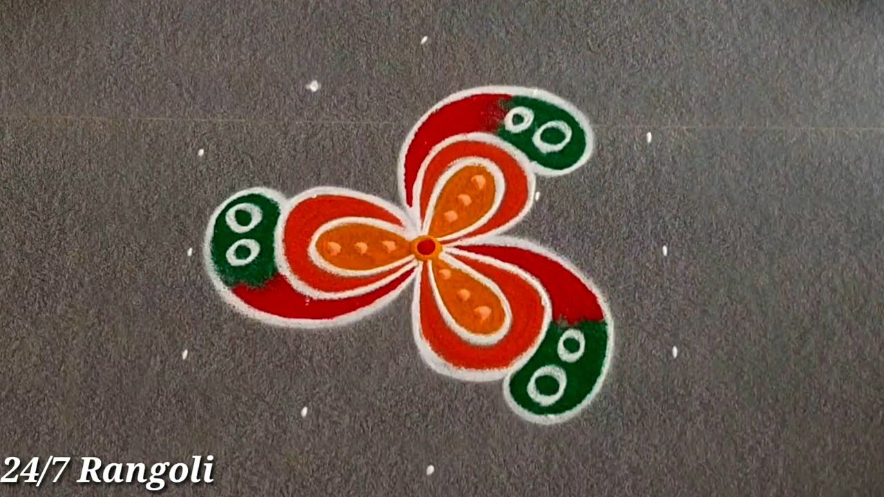5x3 Dots Easy Daily Muggulu🌺 24/7 Rangoli 🌺 Small Kolam🌺 Amazing Rangoli Designs 🌺 Beginners Rangoli