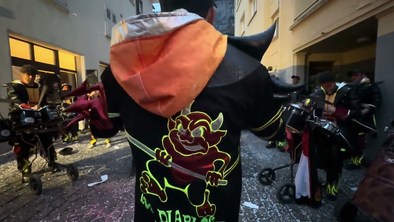 Guggenmusik Los Diablos (Chippis) - Carnaval St-Maurice 2026 - Olivia