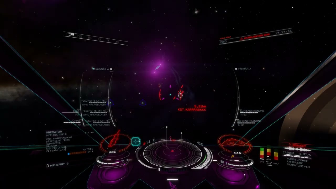 Elite dangerous PVP 3 vs.1