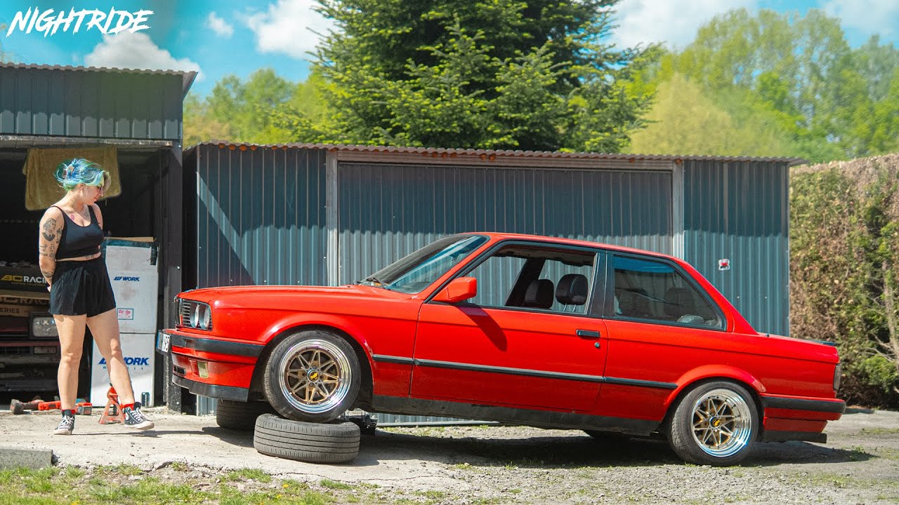 My Polish Wife works on her BMW E30 325i | NIGHTRIDE