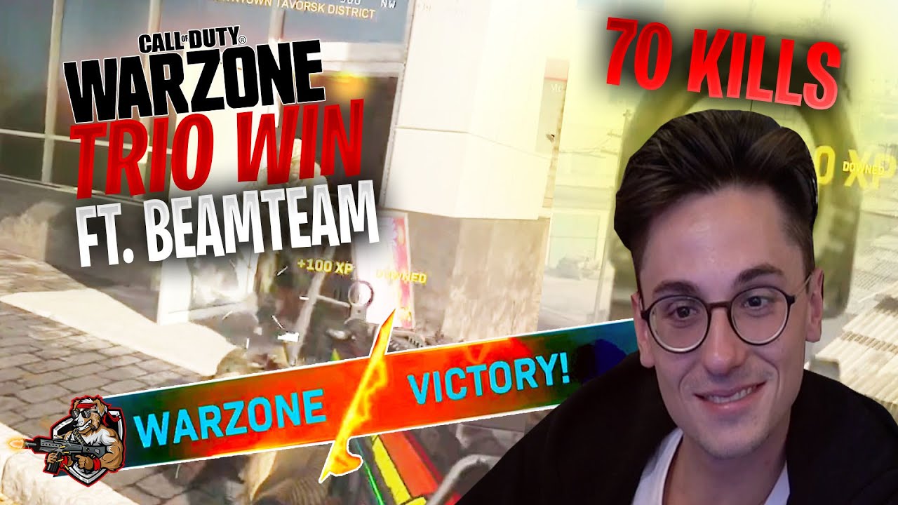 Warzone: KRASSE 70 KILL Runde mit dem BEAMTEAM😱🔥