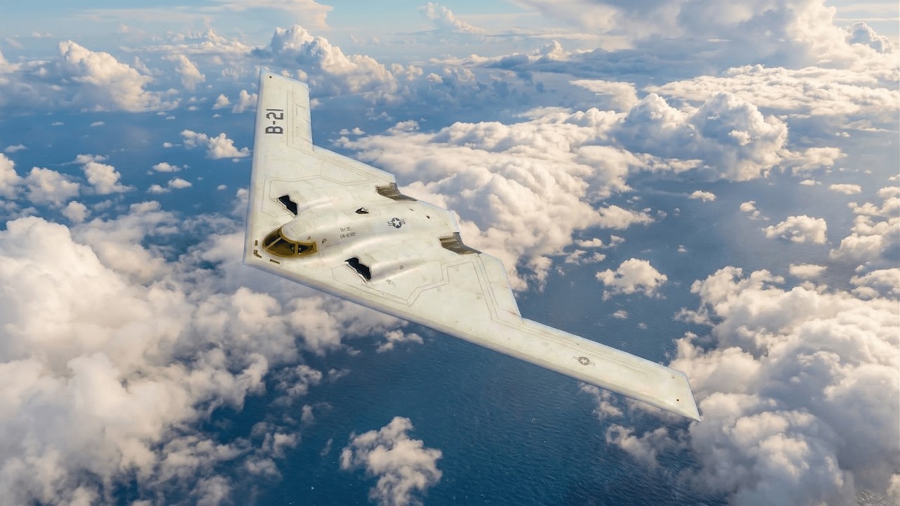 Бомбардировщик B-21 Raider захватил цель на радаре (и озадачил учёных!).
