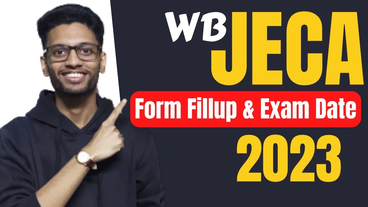 JECA MCA 2023 Form Fillup and Exam Date