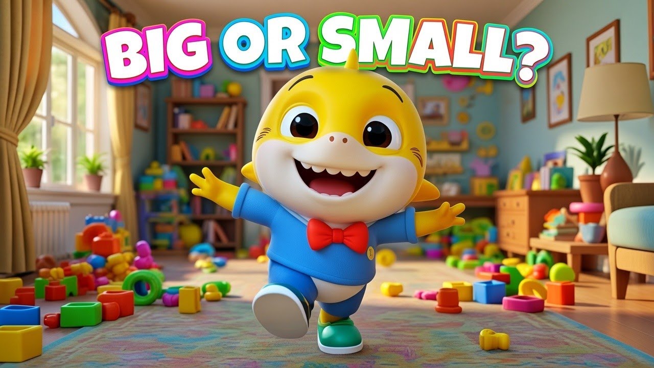 BIG OR SMALL? | Fun Size Song for Kids 🎵 | Colorful Toys#kidssongs