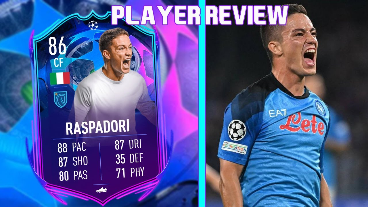 WHAT A BEAUTY! 😍 86 RTTF RASPADORI PLAYER REVIEW! FIFA 23 ULTIMATE TEAM