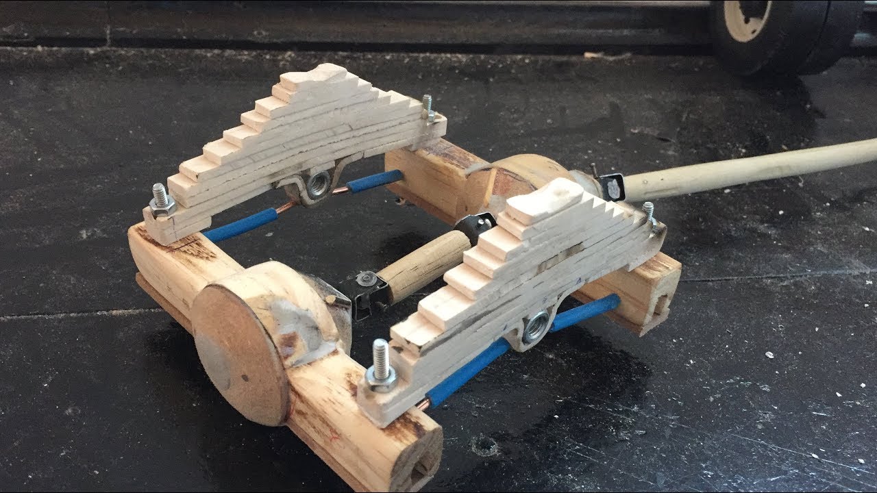 suspensao traçado 6x4 para miniaturas