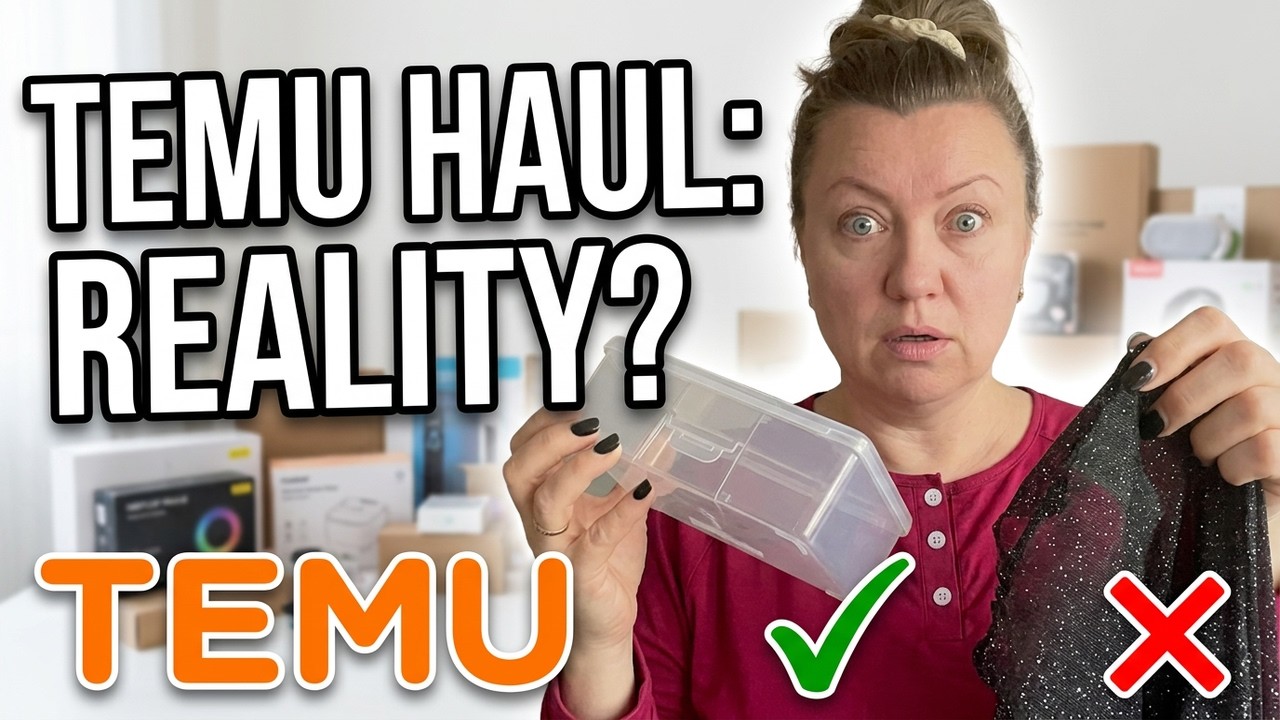TEMU shopping haul | одежда vs реальность | примерка #video #обзор #распаковка #temu #тему #примерка