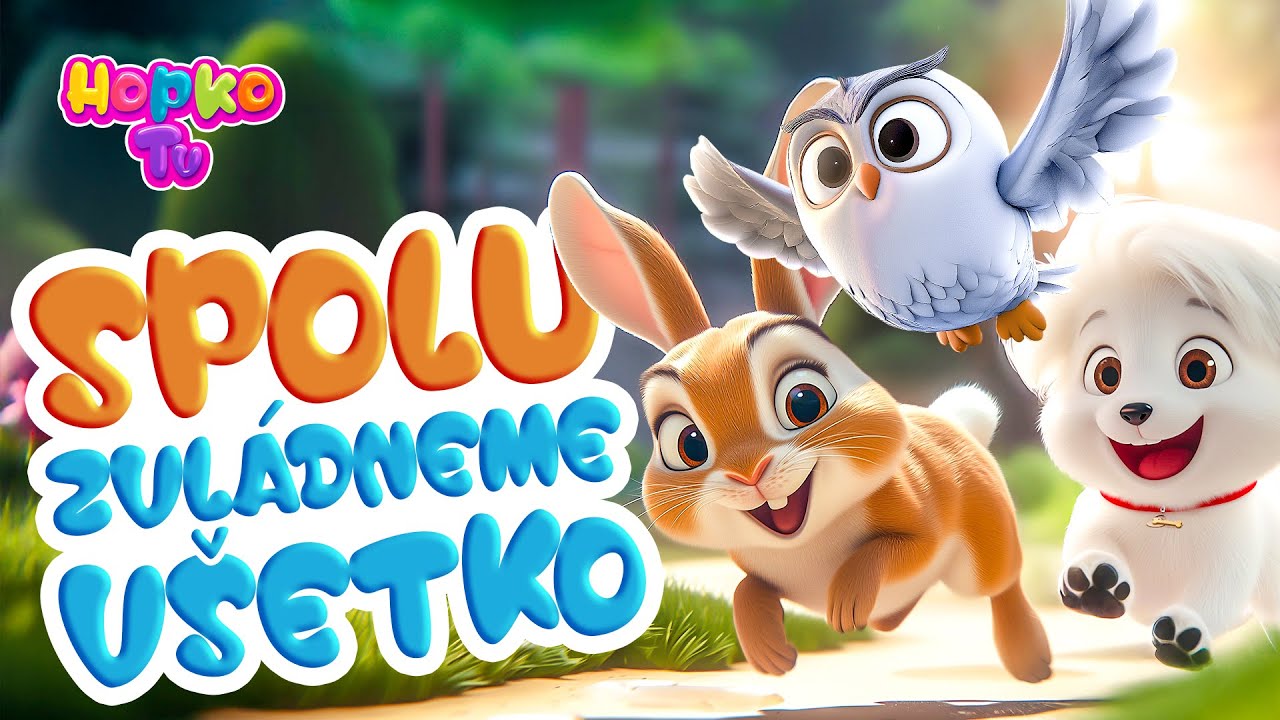 Spolu zvl&aacute;dneme v&scaron;etko | @HopkoTV Pesničky pre detičky SK