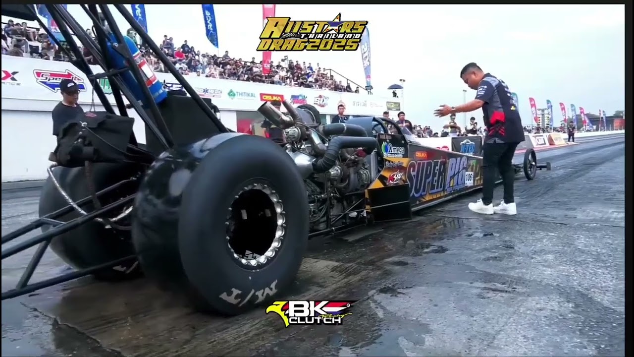 Drag racing Dragster All Stars Drag Thailand 2025 27/12/2568