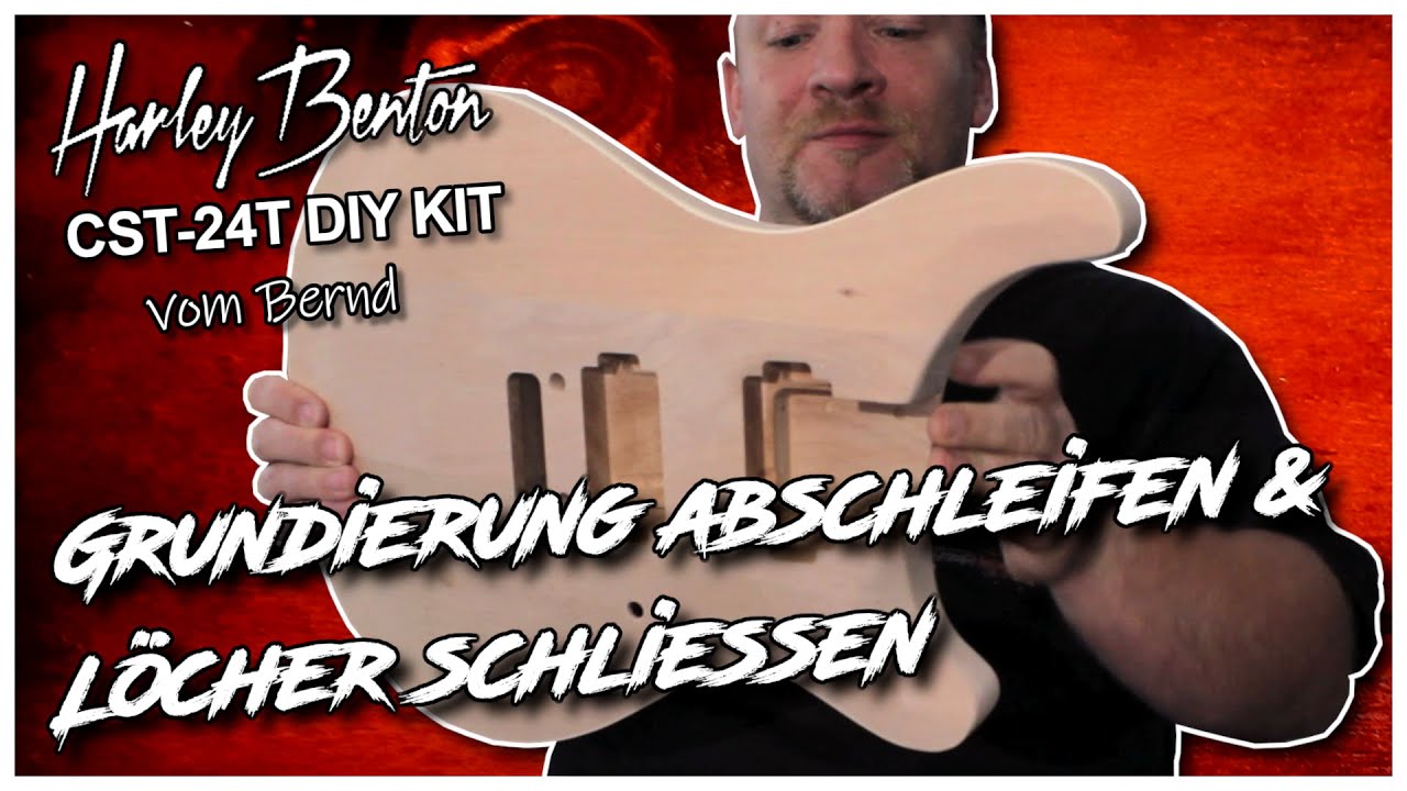 Bernd´s HB DIY Kit Teil 2 - Grundierung abschleifen & Löcher verschließen #diykitchallenge22