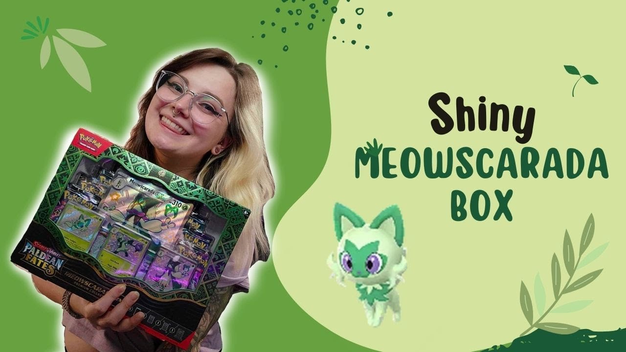 Shiny Meowscarada Box Opening!