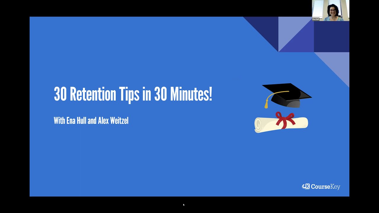 [Webinar] 30 Retention Tips in 30 Minutes