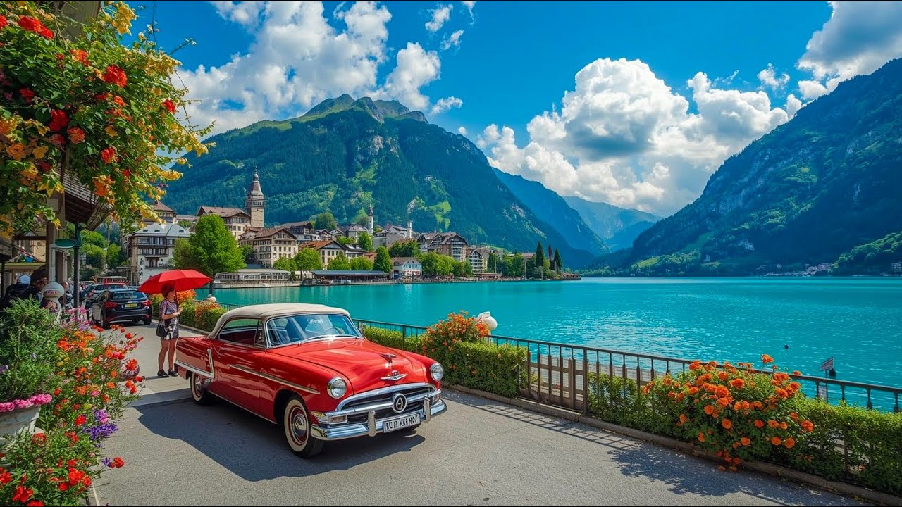 Lugano Switzerland🇨🇭Most Charming Swiss City Walking Tour 