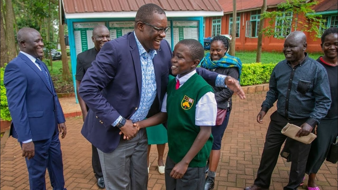 Generous CS Owalo Finally Helps A needy Student to join Maseno School
