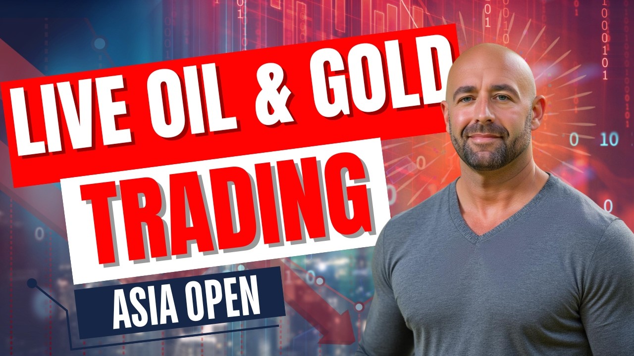 Gold and Oil Trading Asia Open with VWAP Wave System