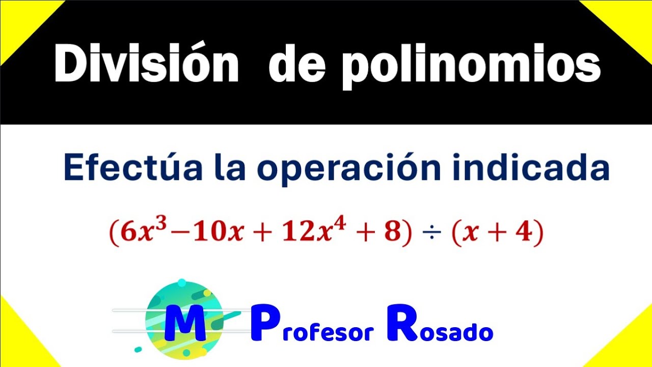 División de polinomios 
