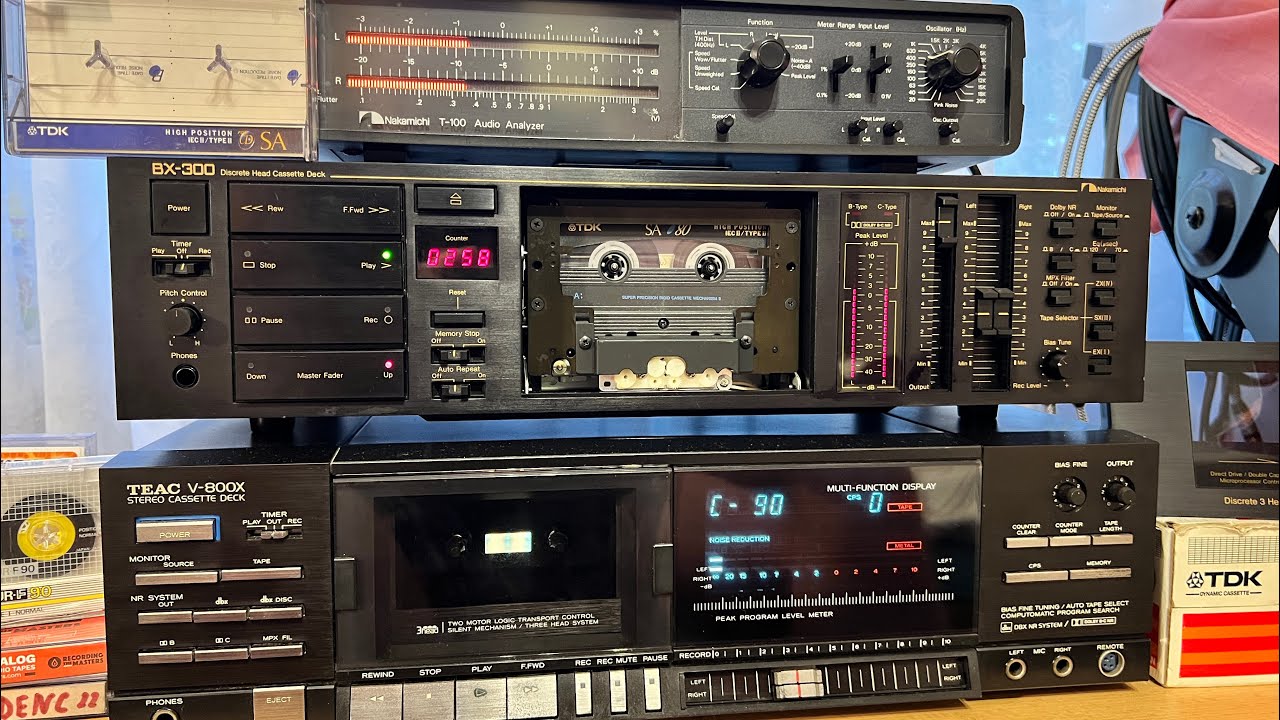 Две восточные красавицы. Teac V-800X vs Nakamichi BX-300