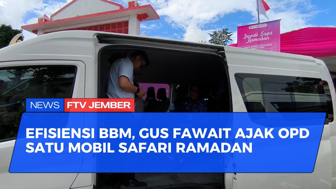SAFARI RAMADAN, BUPATI JEMBER DAN OPD SATU MOBIL