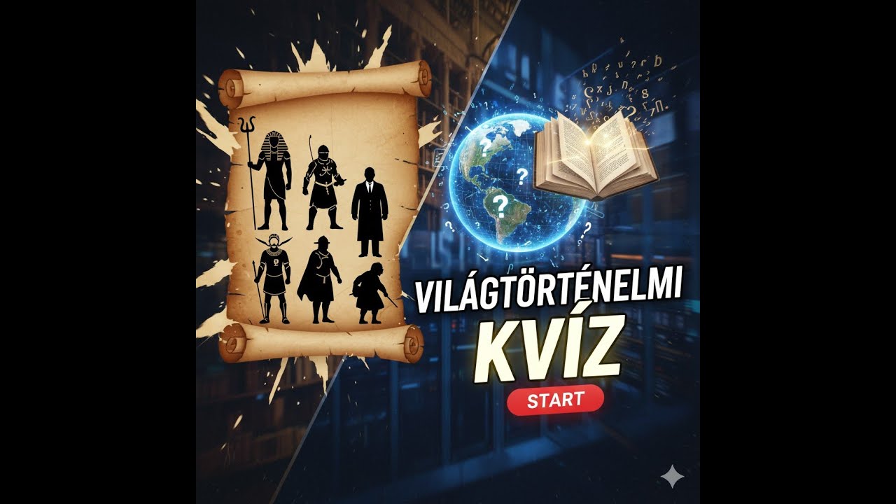 Könnyűtől a lehetetlenig: 30 történelmi kérdés, 7 perc alatt!