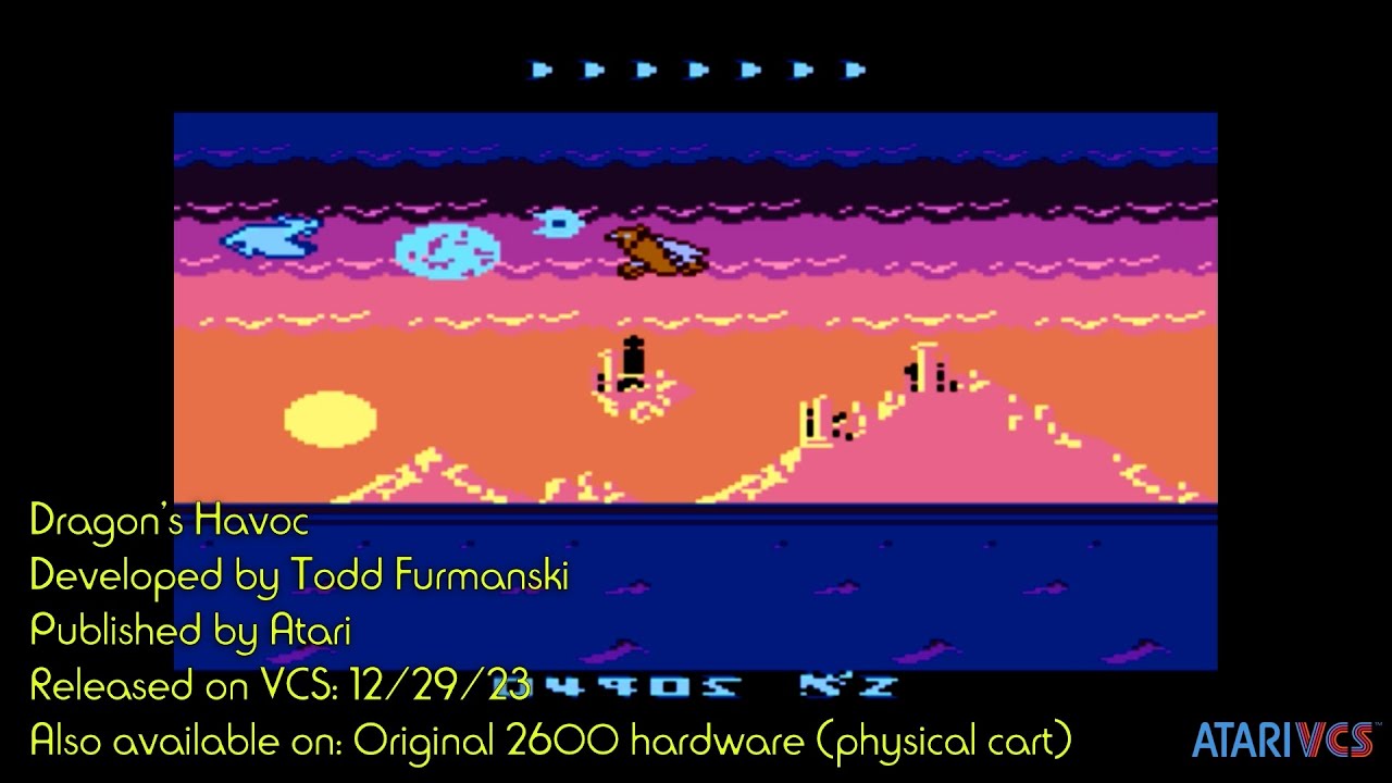 Dragon's Havoc (Atari 7800) - The new Atari VCS - Mockduck Plays Games
