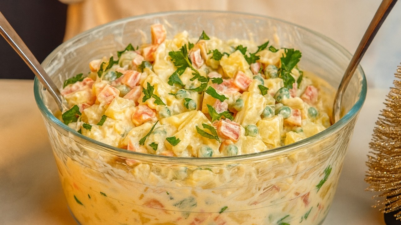 ¡Nunca me había quedado una Ensalada Rusa tan rica! 😍 Fácil, cremosa y deliciosa