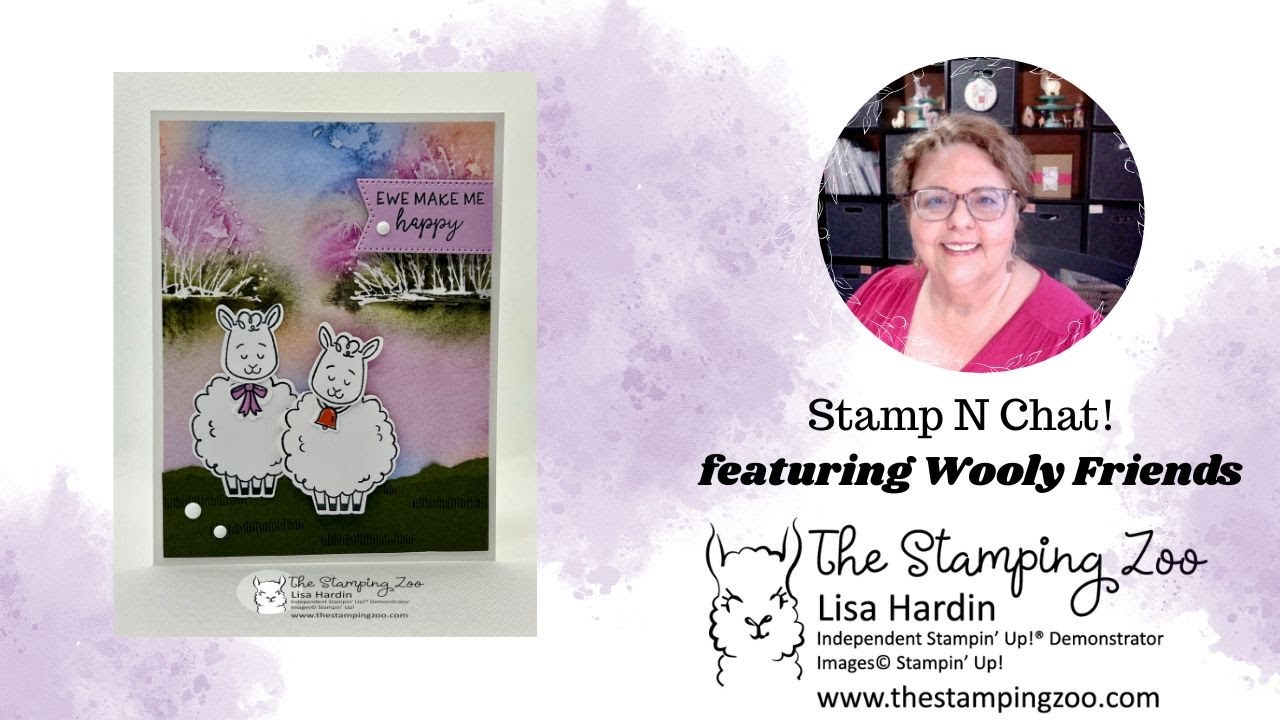 Stamp N Chat with Wooly Friends!