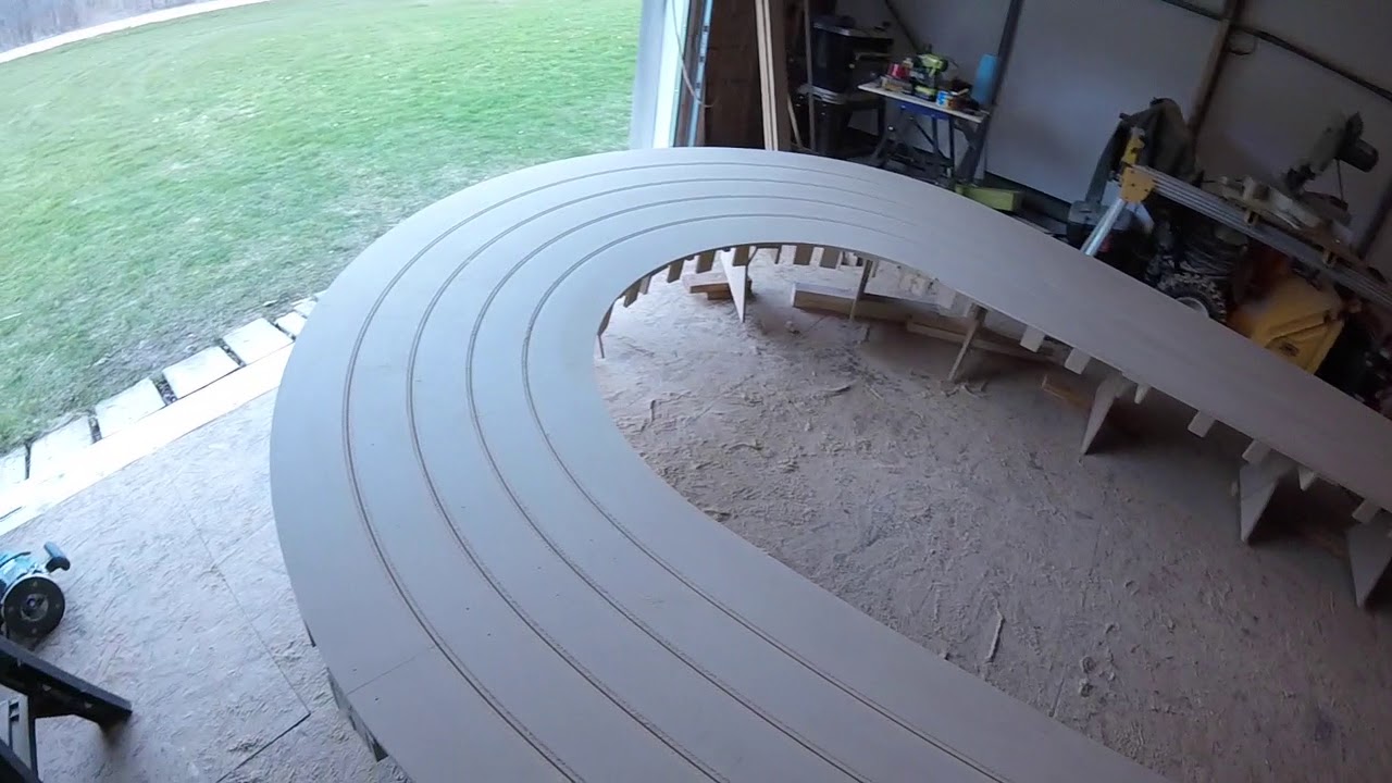 Steve Ogilvie Builds a Slot Car track update