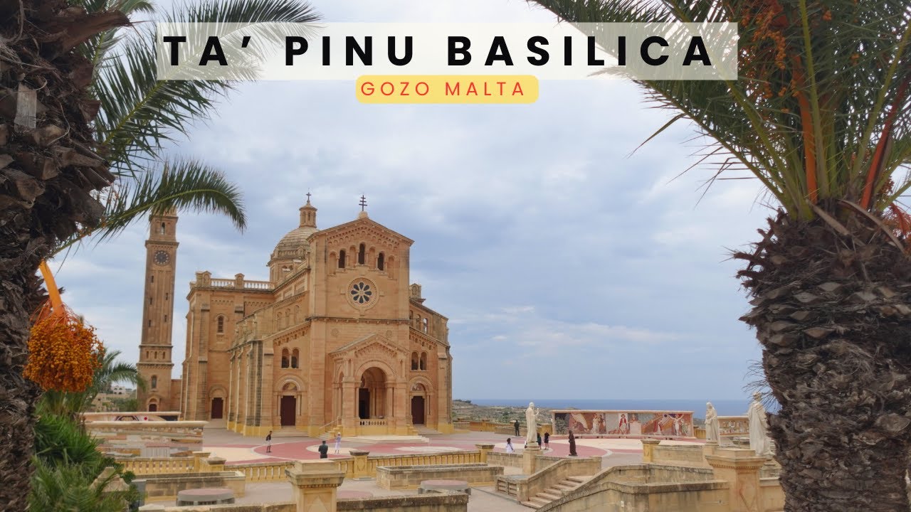 Ta' Pinu Basilica Gozo Malta Travel Video 4K #tapinubasilica #gozo  #malta