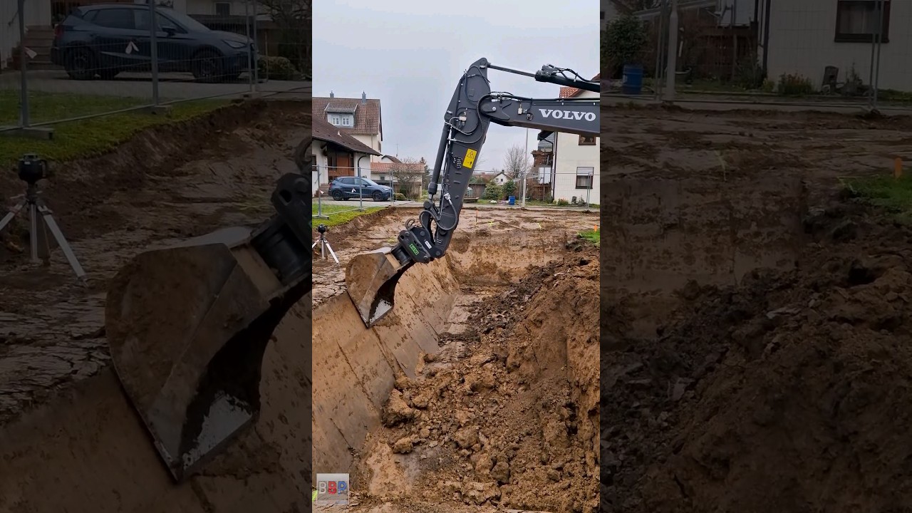 🆕 Volvo ECR235EL Feinschliff B&ouml;schung #compactexcavator #volvoexcavator