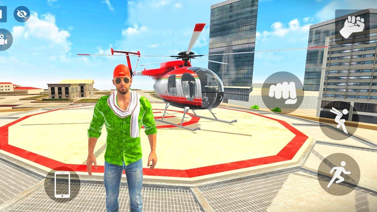 Franklin New Helicopter 😮 Indian theft auto simulator #tending 