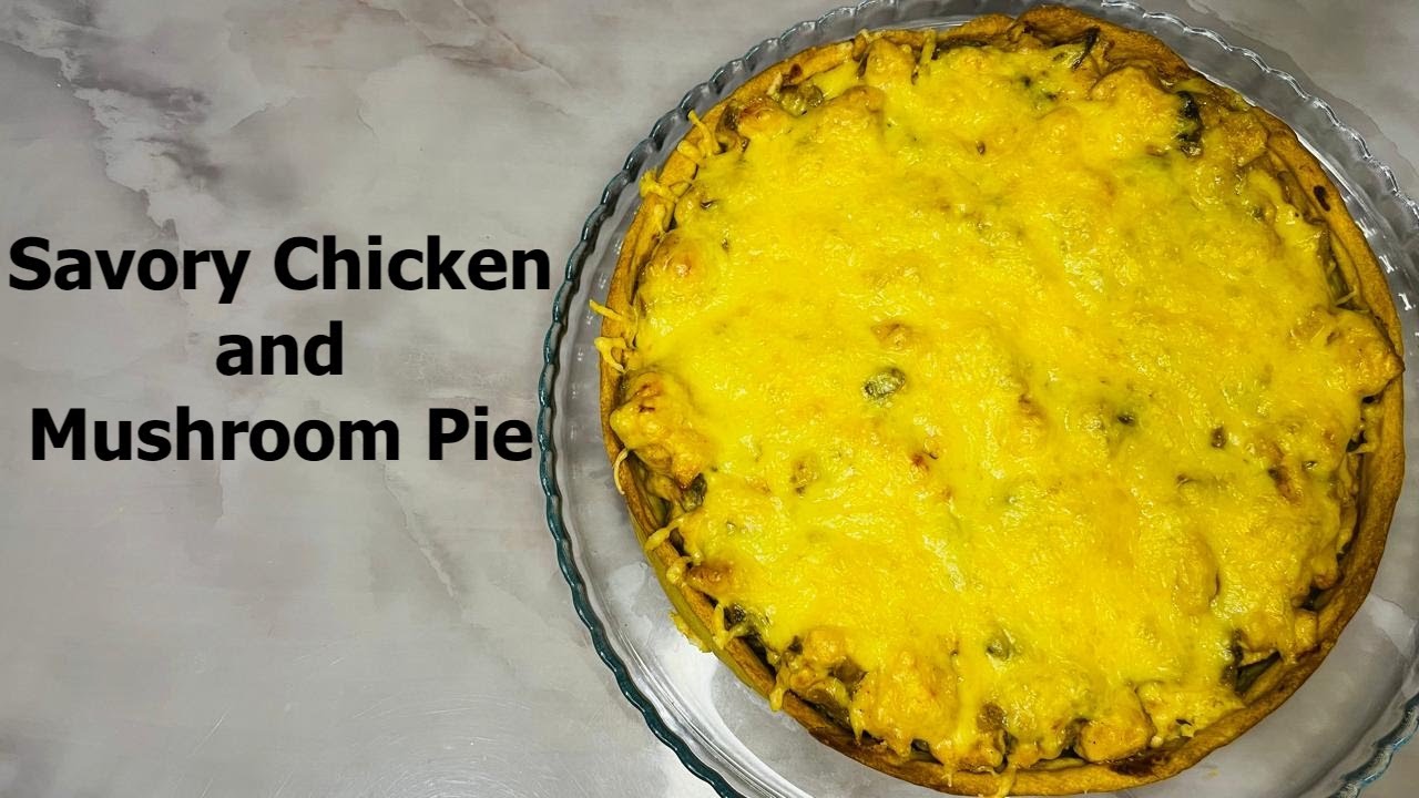 Savory Chicken and Mushroom Pie