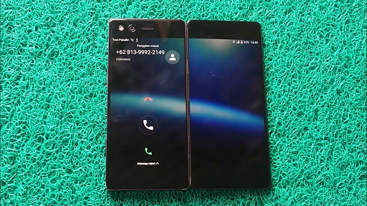 ZTE AXON m4 dual screen incoming call & boot animation