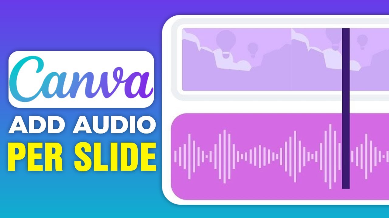How To Add Audio Per Slide In Canva (2025)