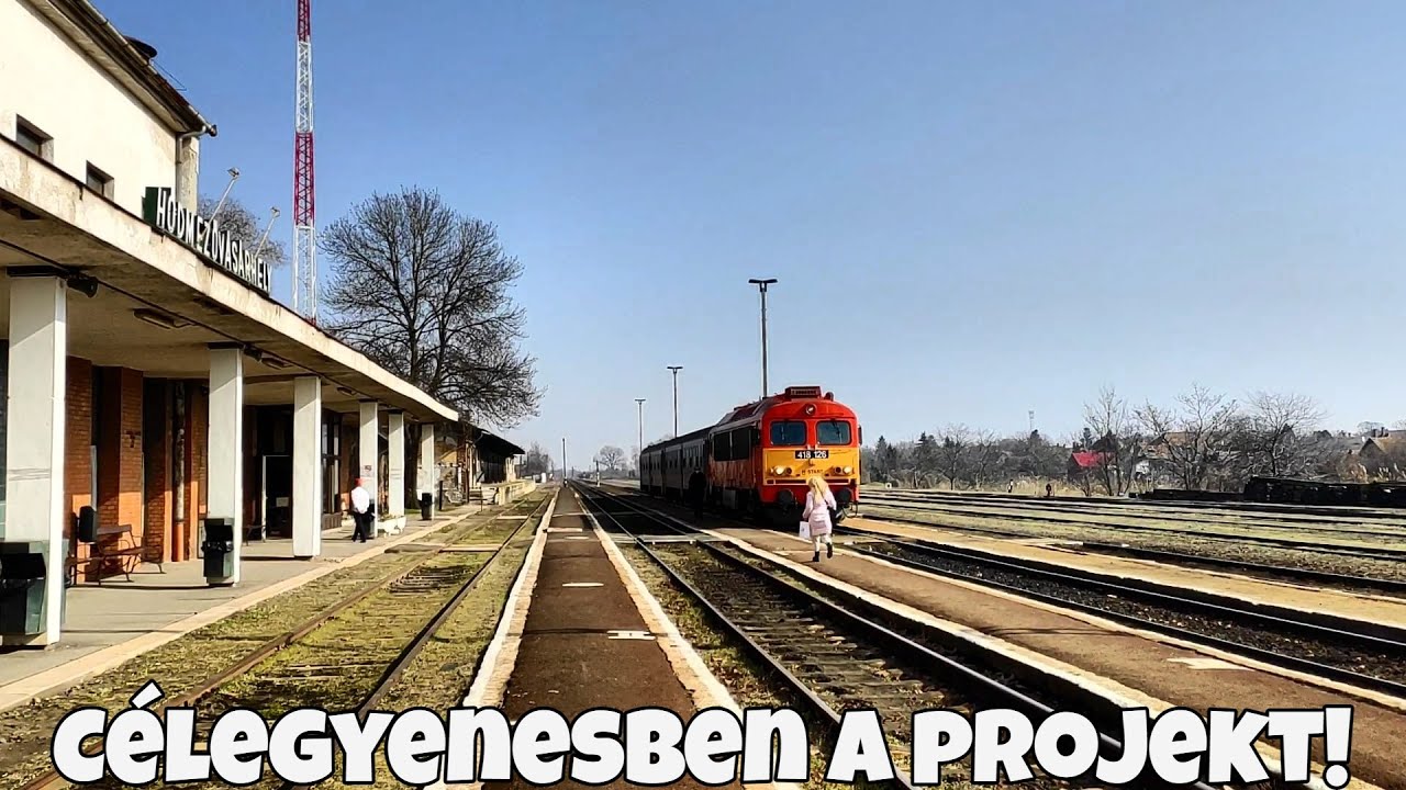 Így áll a TramTrain Hódmezővásárhelyen! Kipróbáljuk az új pályát Csörgővel.