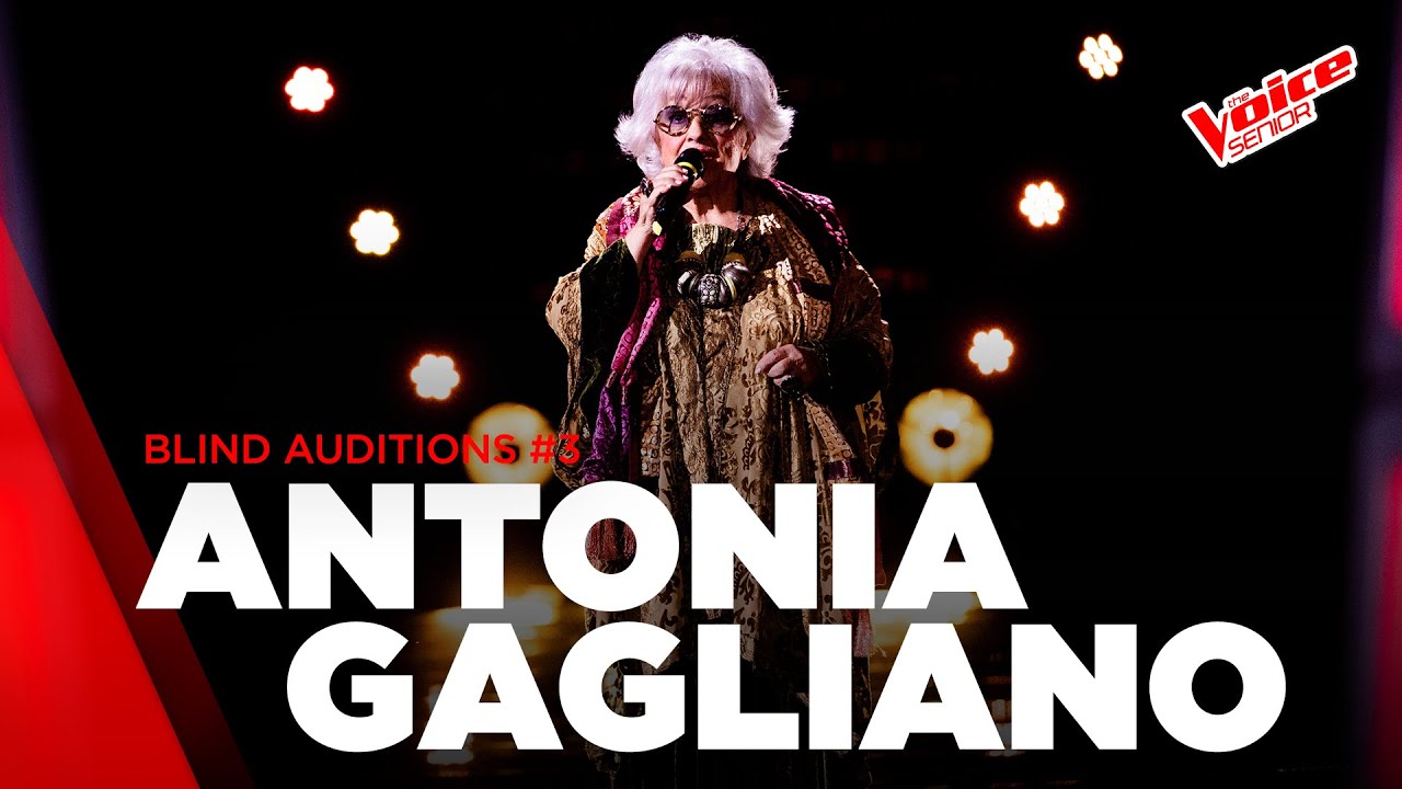 Antonia Gagliano - “Dove sta Zazà” | Blind Auditions #3 | The Voice Senior Italy | Stagione 2