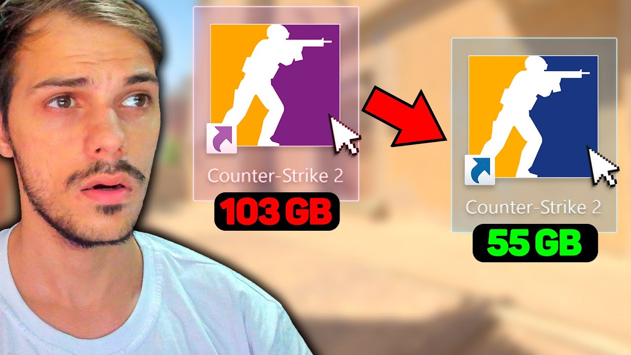 COMO REDUZIR O TAMANHO DO SEU CS2!