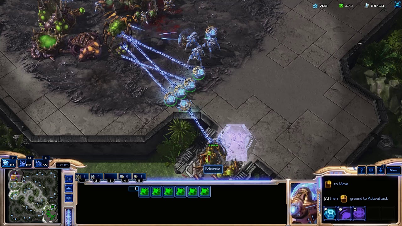How to beat Mario at Starcraft 2